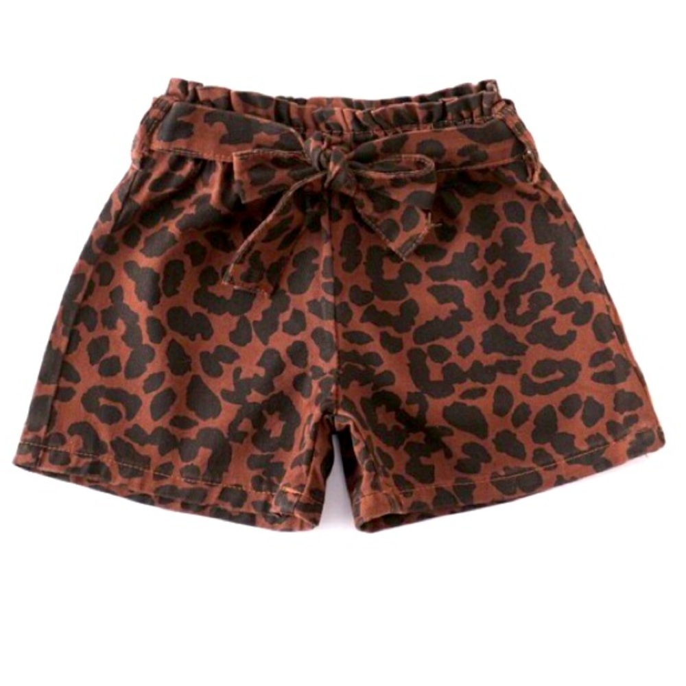 animal print shorts new in bag
